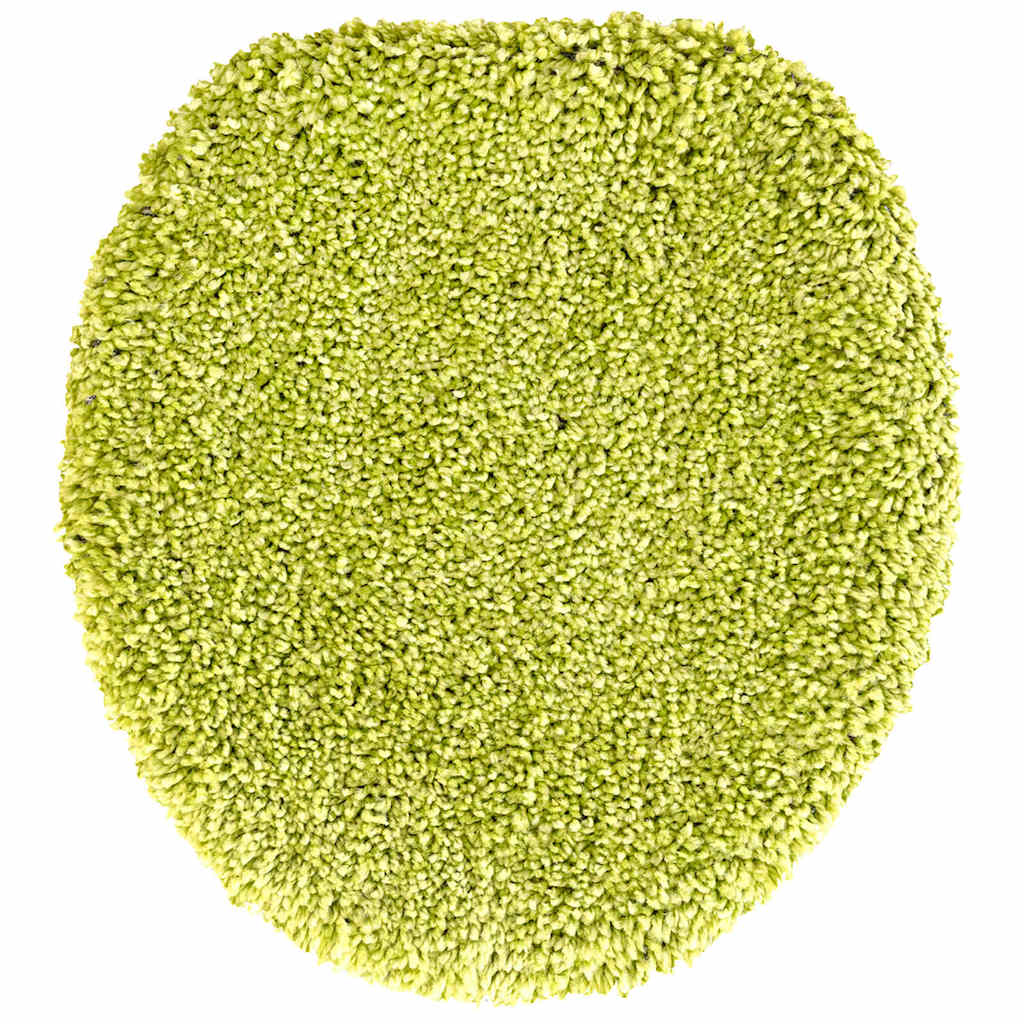 Anti-Skli Baderomsmatte Sett 3 Pcs Grønn 50 X 50 Cm Pp