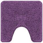 Anti-Skli Baderomsmatte Sett 3 Pcs Lilla 50 X 50 Cm Pp