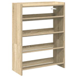Skohylle Sonoma Eik 60X25X81 Cm Konstruert Tre