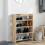 Skohylle Sonoma Eik 60X25X81 Cm Konstruert Tre