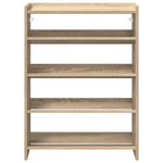 Skohylle Sonoma Eik 60X25X81 Cm Konstruert Tre