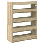 Skohylle Sonoma Eik 60X25X81 Cm Konstruert Tre