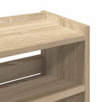 Skohylle Sonoma Eik 60X25X81 Cm Konstruert Tre