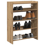 Skohylle Artisan Eik 60X25X81 Cm Konstruert Tre