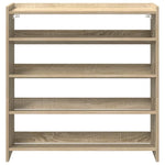 Skohylle Sonoma Eik 80X25X81 Cm Konstruert Tre