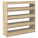 Skohylle Sonoma Eik 80X25X81 Cm Konstruert Tre