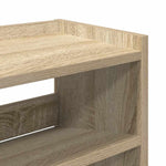 Skohylle Sonoma Eik 80X25X81 Cm Konstruert Tre