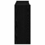 Skohylle Svart 80X25X62 Cm Konstruert Tre