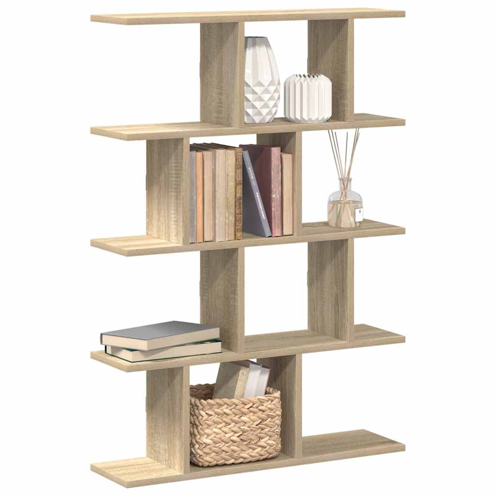 Kubeformet Vegghylle 12 Rom Sonoma Eik Konstruert Tre
