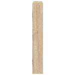 Vegghylle Sonoma Eik 43X9X60 Cm Konstruert Tre