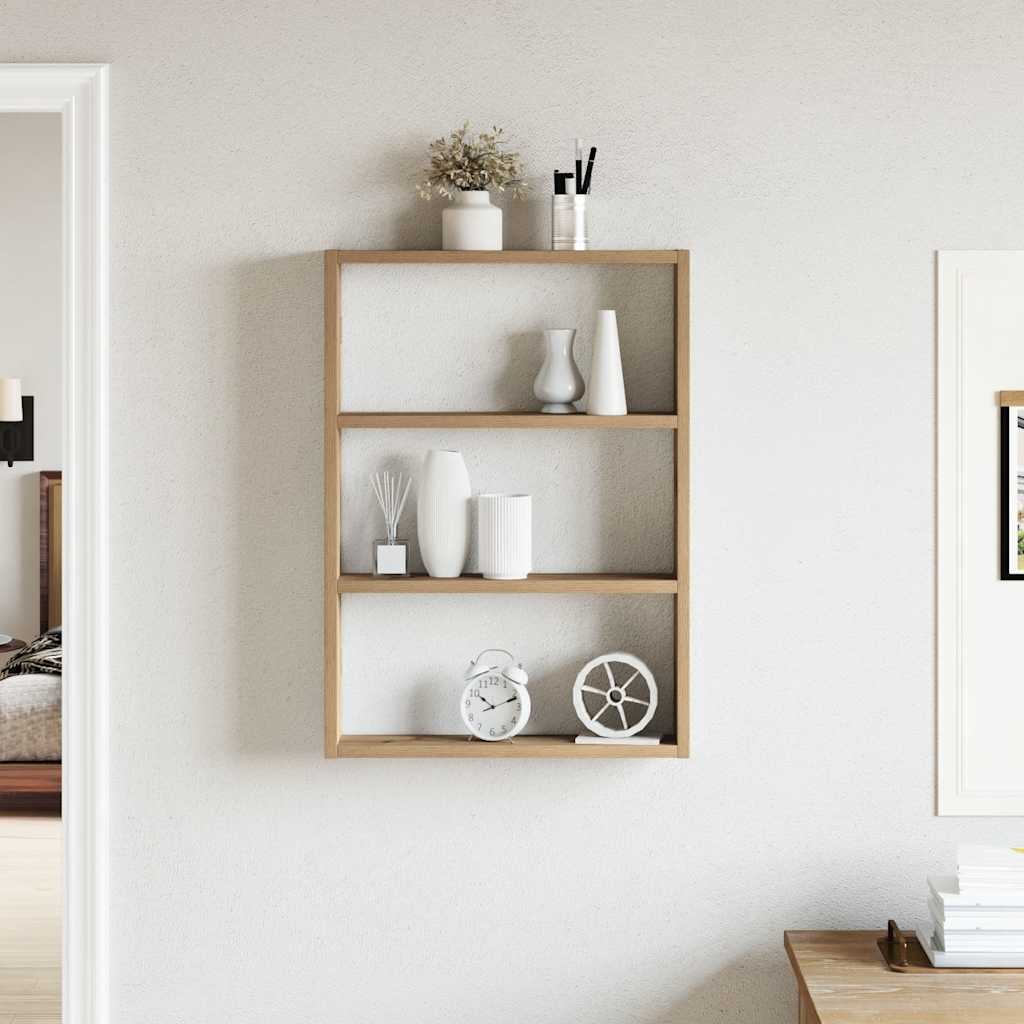 Vegghylle Artisan Eik 43X9X60 Cm Konstruert Tre