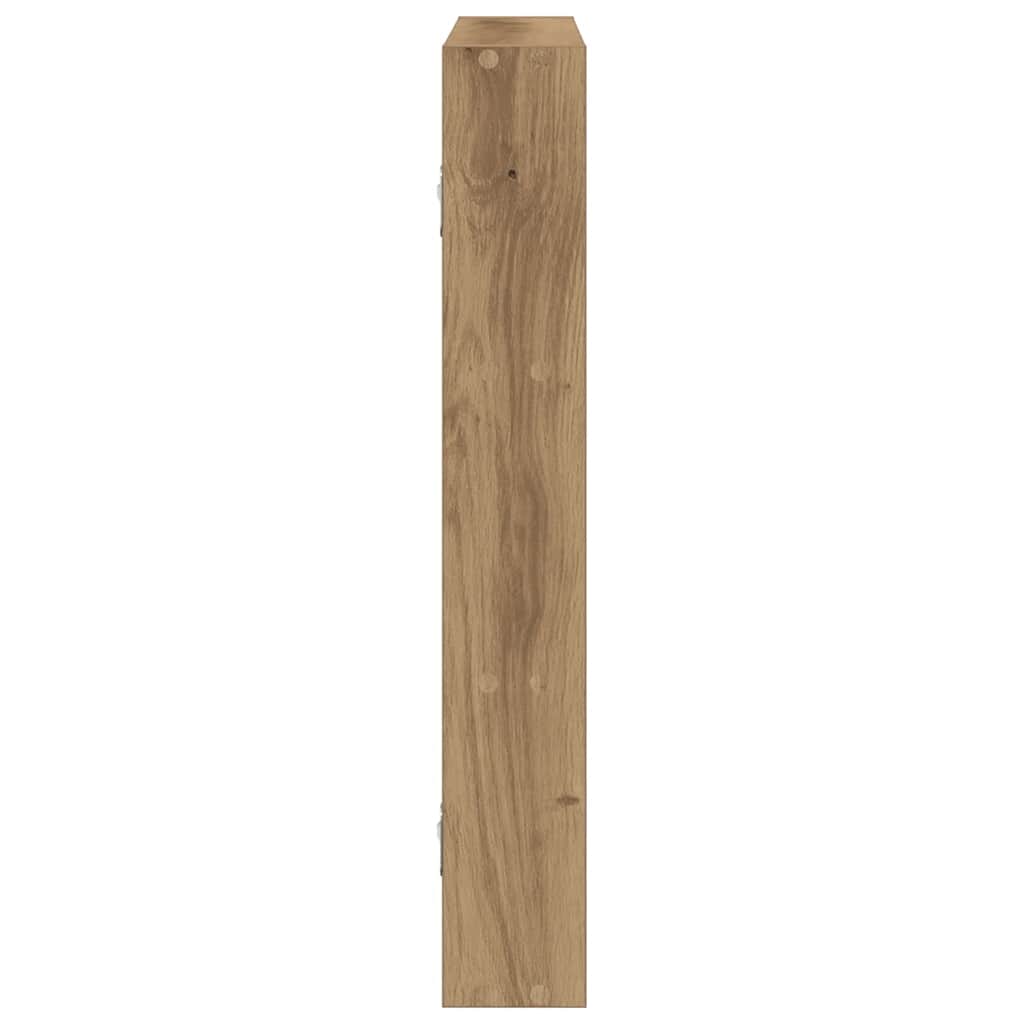 Vegghylle Artisan Eik 43X9X60 Cm Konstruert Tre