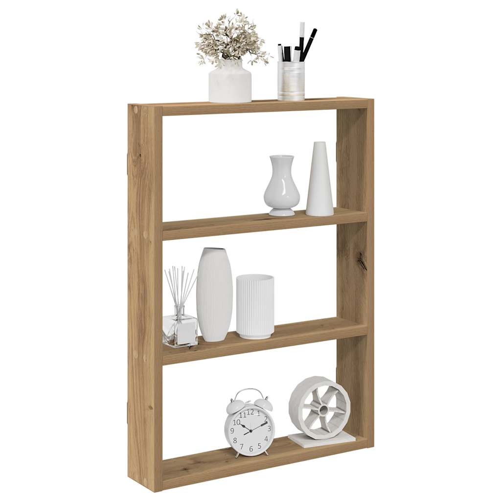 Vegghylle Artisan Eik 43X9X60 Cm Konstruert Tre