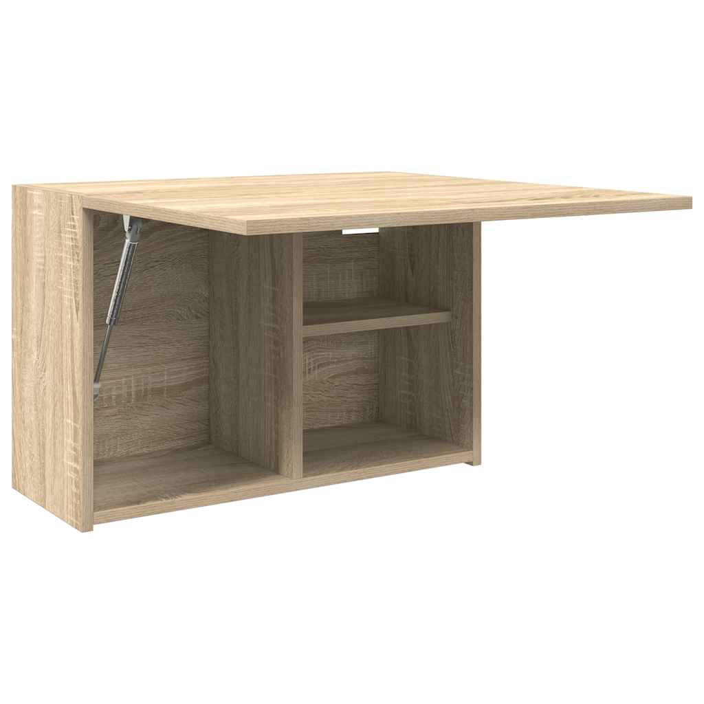 Veggskap Til Baderom Sonoma Eik 60X25X40 Cm Konstruert Tre