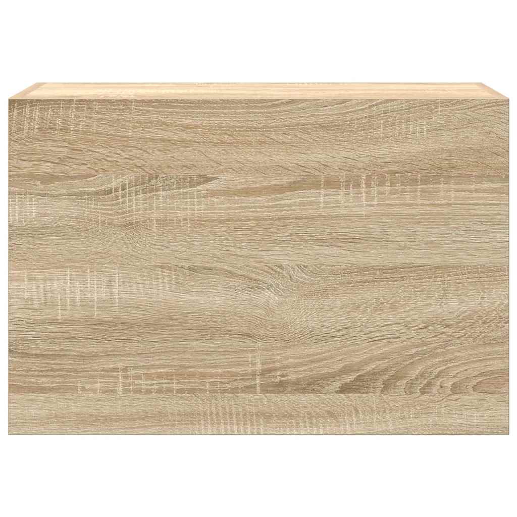 Veggskap Til Baderom Sonoma Eik 60X25X40 Cm Konstruert Tre