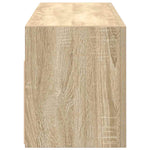 Veggskap Til Baderom Sonoma Eik 80X25X30 Cm Konstruert Tre