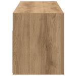 Veggskap Til Baderom Artisan Eik 80X25X30 Cm Konstruert Tre