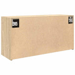 Veggskap Til Baderom Sonoma Eik 80X25X40 Cm Konstruert Tre