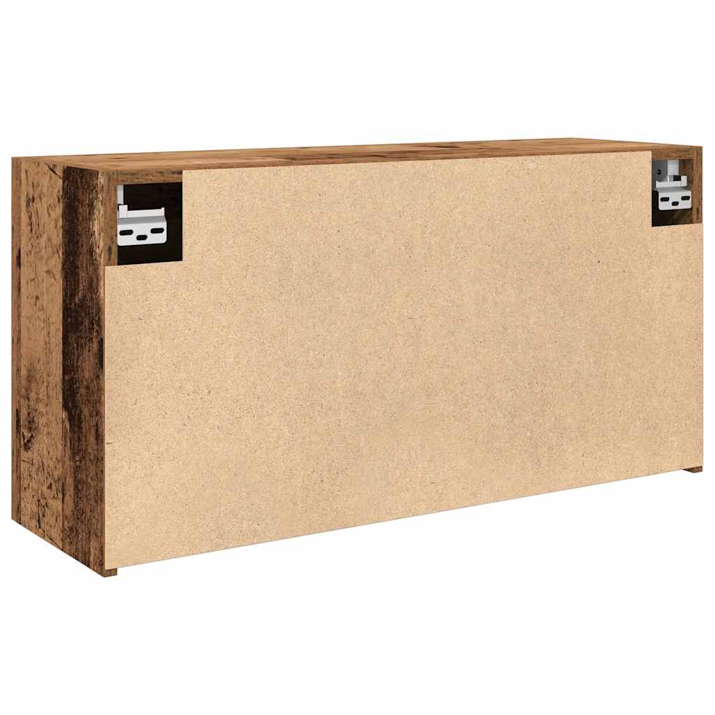 Veggskap Til Baderom Gammelt Tre 80X25X40 Cm Konstruert Tre