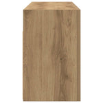 Veggskap Til Baderom Artisan Eik 80X25X40 Cm Konstruert Tre