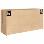 Veggskap Til Baderom Artisan Eik 80X25X40 Cm Konstruert Tre