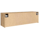 Veggskap Til Baderom Artisan Eik 100X25X30 Cm Konstruert Tre