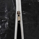 Vedstativ Med Regntrekk 100,5X100,5X110,5 Cm Galvanisert Stål