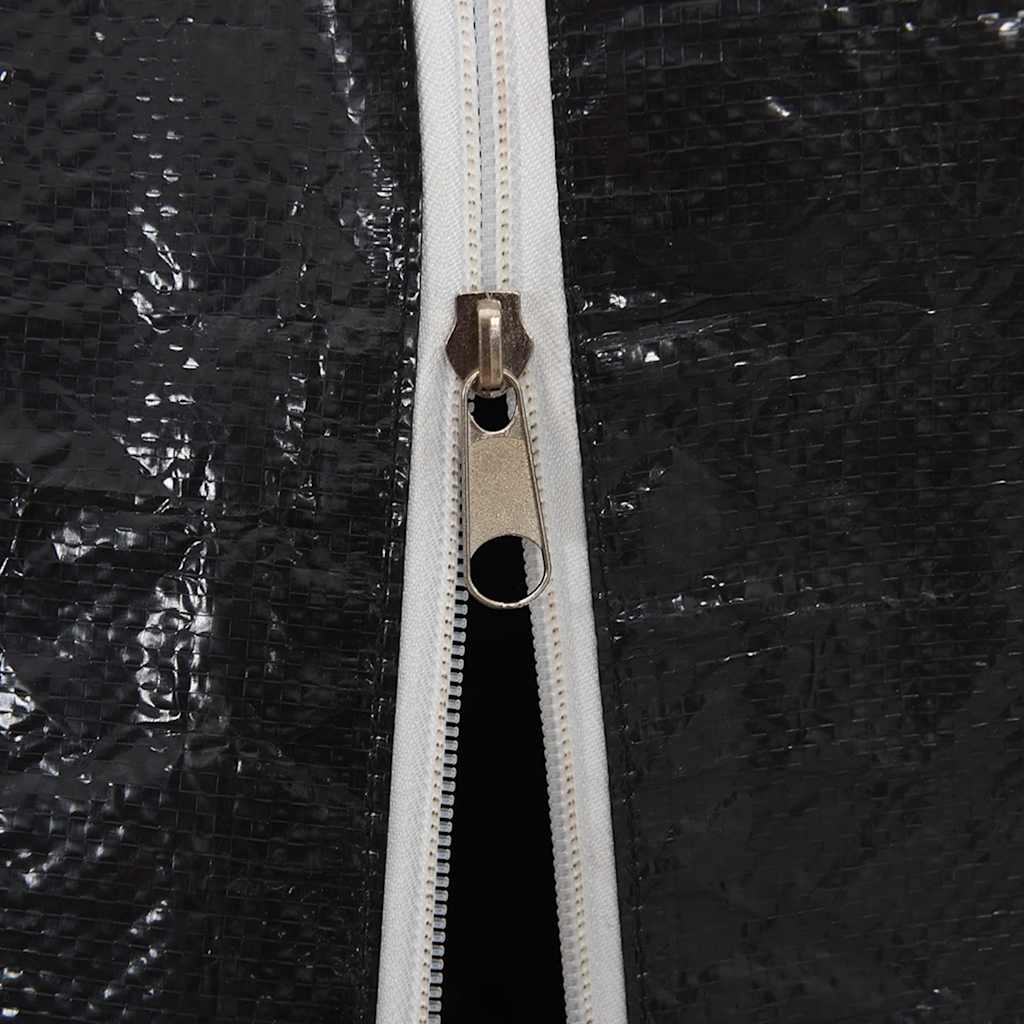 Vedstativ Med Regntrekk 100,5X100,5X110,5 Cm Galvanisert Stål