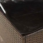 Uteputeboks Brun 100X55X55,5 Cm Polyrotting