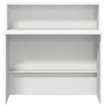 Resepsjonsdisk Hvit 100X50X103,5 Cm Konstruert Tre