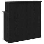 Resepsjonspult Svart 100X50X103,5 Cm Konstruert Tre