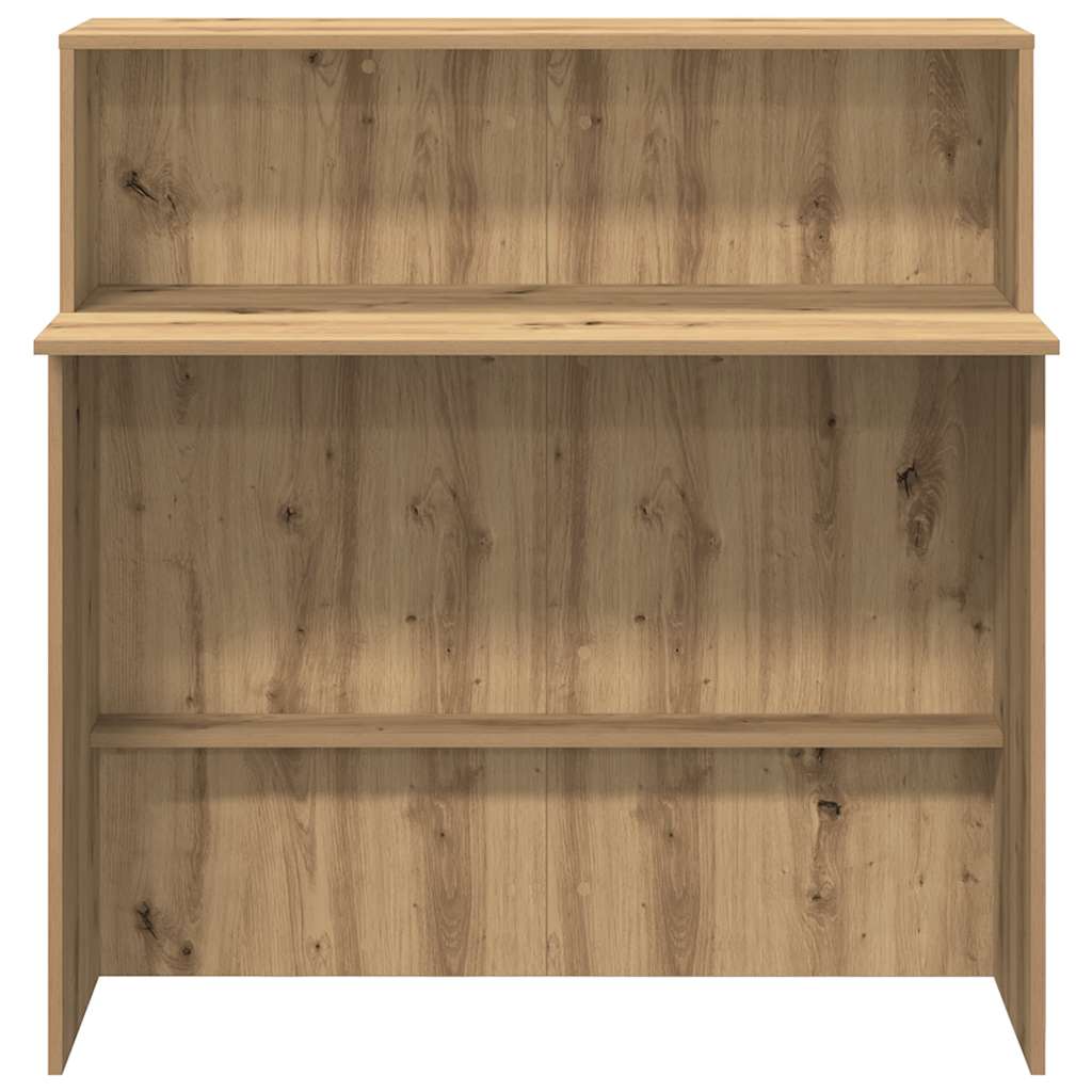 Resepsjonspult Artisan Eik 100X50X103,5 Cm Konstruert Tre