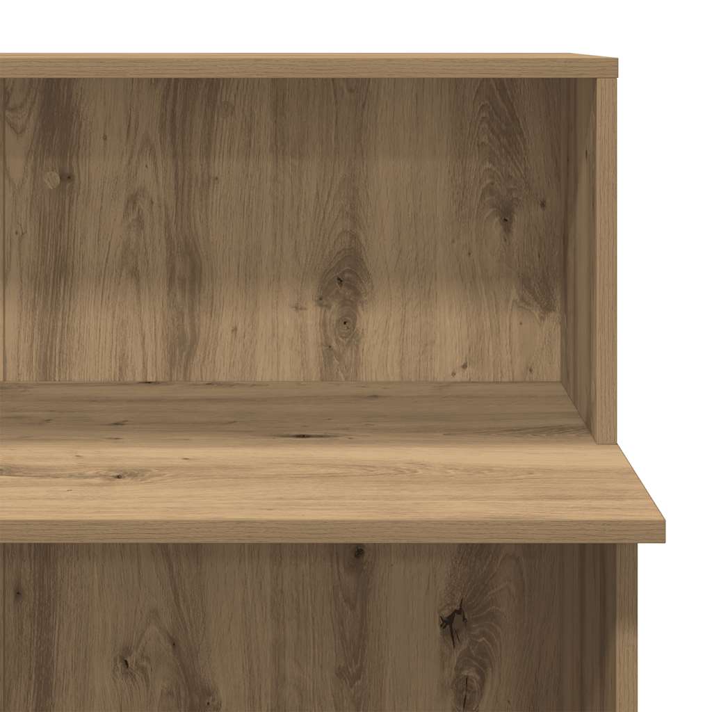Resepsjonspult Artisan Eik 100X50X103,5 Cm Konstruert Tre