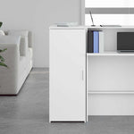 Oppbevaringsskap Hvit 40X45X103,5 Cm Konstruert Tre