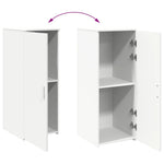 Oppbevaringsskap Hvit 40X45X103,5 Cm Konstruert Tre