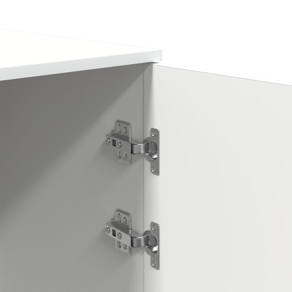 Oppbevaringsskap Hvit 40X45X103,5 Cm Konstruert Tre