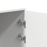 Oppbevaringsskap Hvit 40X45X103,5 Cm Konstruert Tre