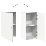 Oppbevaringsskap Hvit 50X45X103,5 Cm Konstruert Tre