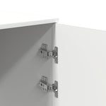 Oppbevaringsskap Hvit 50X45X103,5 Cm Konstruert Tre