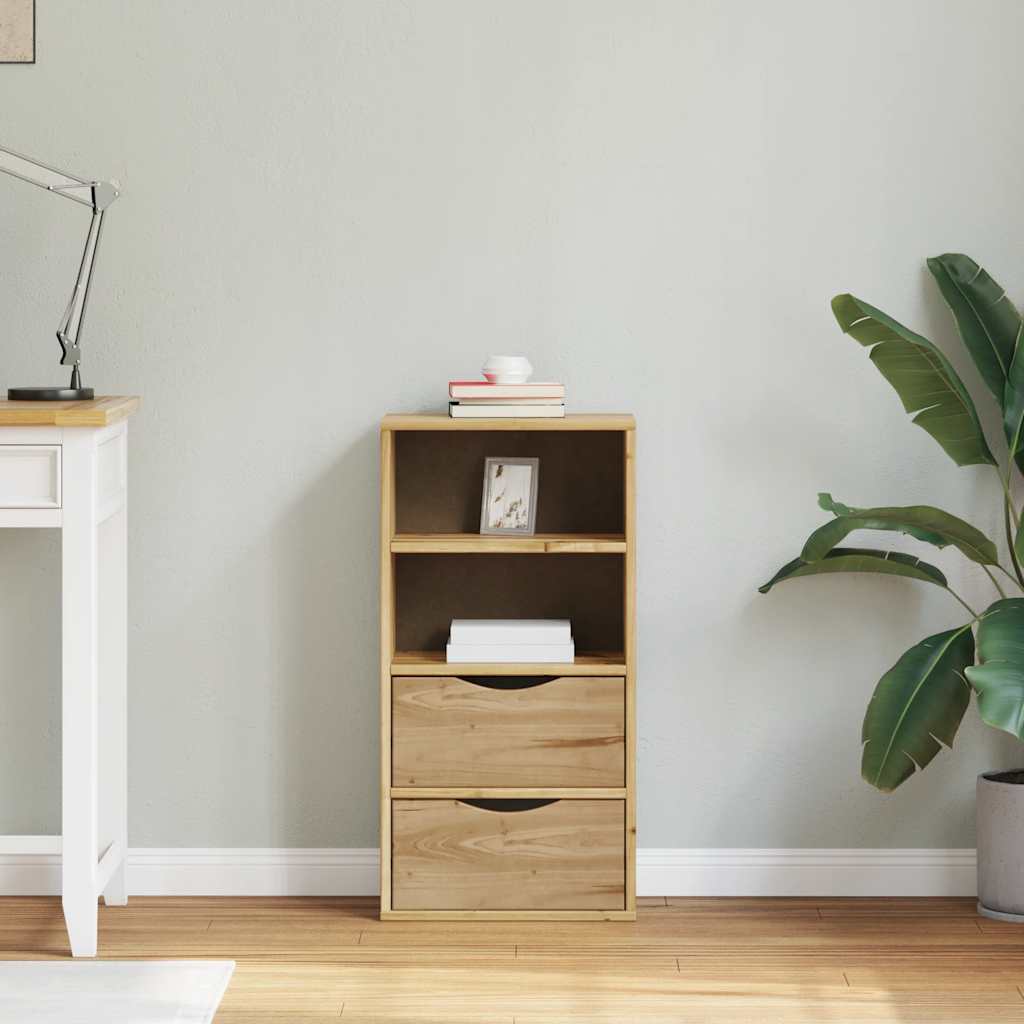 Sideskap Med Skuffer Odda 40X24X79 Cm Heltre Furu