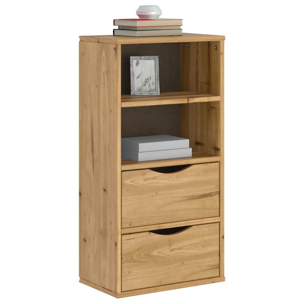 Sideskap Med Skuffer Odda 40X24X79 Cm Heltre Furu