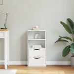 Sideskap Med Skuffer Odda Hvit 40X24X79 Cm Heltre Furu