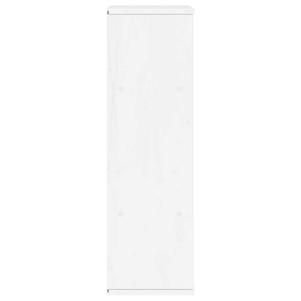 Sideskap Med Skuffer Odda Hvit 40X24X79 Cm Heltre Furu