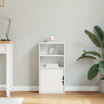 Sideskap Odda Hvit 40X24X79 Cm Heltre Furu