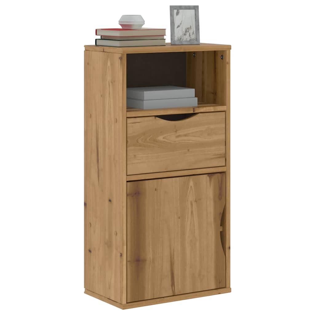 Sideskap Med Skuff Odda 40X24X79 Cm Heltre Furu
