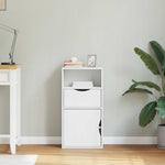 Sideskap Med Skuff Odda Hvit 40X24X79 Cm Heltre Furu