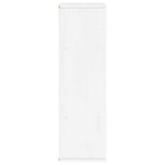 Sideskap Med Skuff Odda Hvit 40X24X79 Cm Heltre Furu