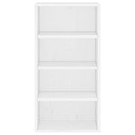 Sideskap Odda Hvit 40X24X79 Cm Heltre Furu