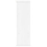 Sideskap Odda Hvit 40X24X79 Cm Heltre Furu