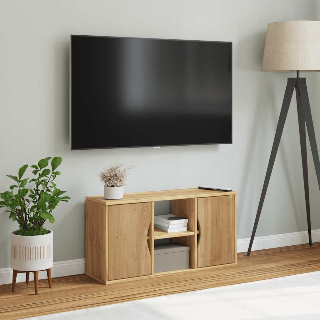 Tv-Skap Odda 79X24X40 Cm Heltre Furu